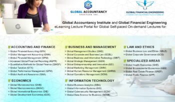 Welcome to Global Accountancy Institute, Inc. (GAI) and Global Financial Engineering, Inc. (GFE) Global Knowledge Transfer Hub (GKTH)