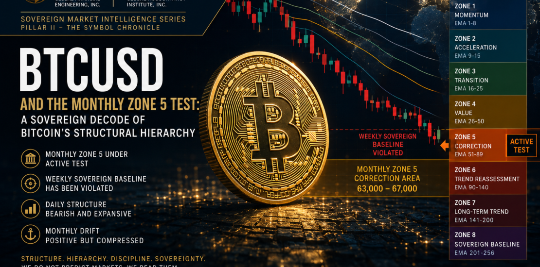 BTCUSD Structural Hierarchy: Bitcoin Monthly Zone 5 Research Note