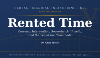 Rented Time: The 2026 Yen Intervention, Explained Without the Conspiracy