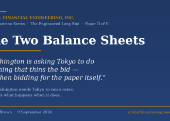The Two Balance Sheets: Washington, Tokyo and $1.1 Trillion