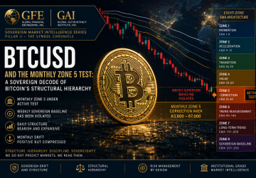 BTCUSD Structural Hierarchy: Bitcoin Monthly Zone 5 Research Note