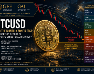 BTCUSD Structural Hierarchy: Bitcoin Monthly Zone 5 Research Note