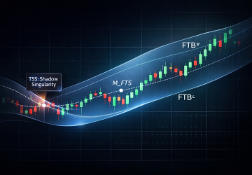 The Forward Transition Boundary (FTBᵁ/FTBᴸ) and Forward Transition Shadow (FTS) extend the GATS EMA Zones by projecting Transition Zone structure forward as a memory band, enabling regime gating, pullback validation, and early structural failure detection.